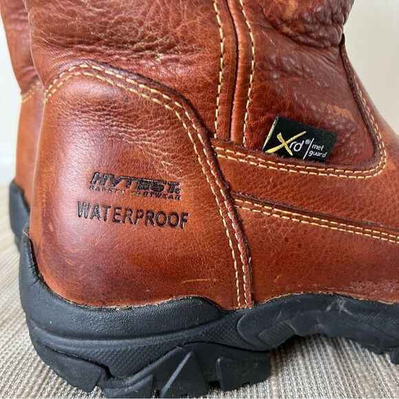 Hytest Men's Waterproof Metatarsal Guard Safety Boots Size 6 (women’s 8) - Picture 2 of 16